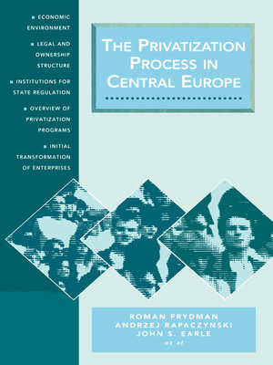 cover image of The Privatization Process in Central Europe
